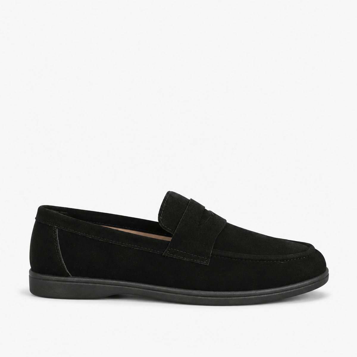 Comptoir du Mocassin Mocassin Homme Cuir Noir