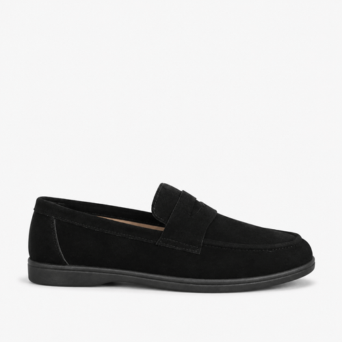 Comptoir du Mocassin Mocassin Homme Cuir Noir