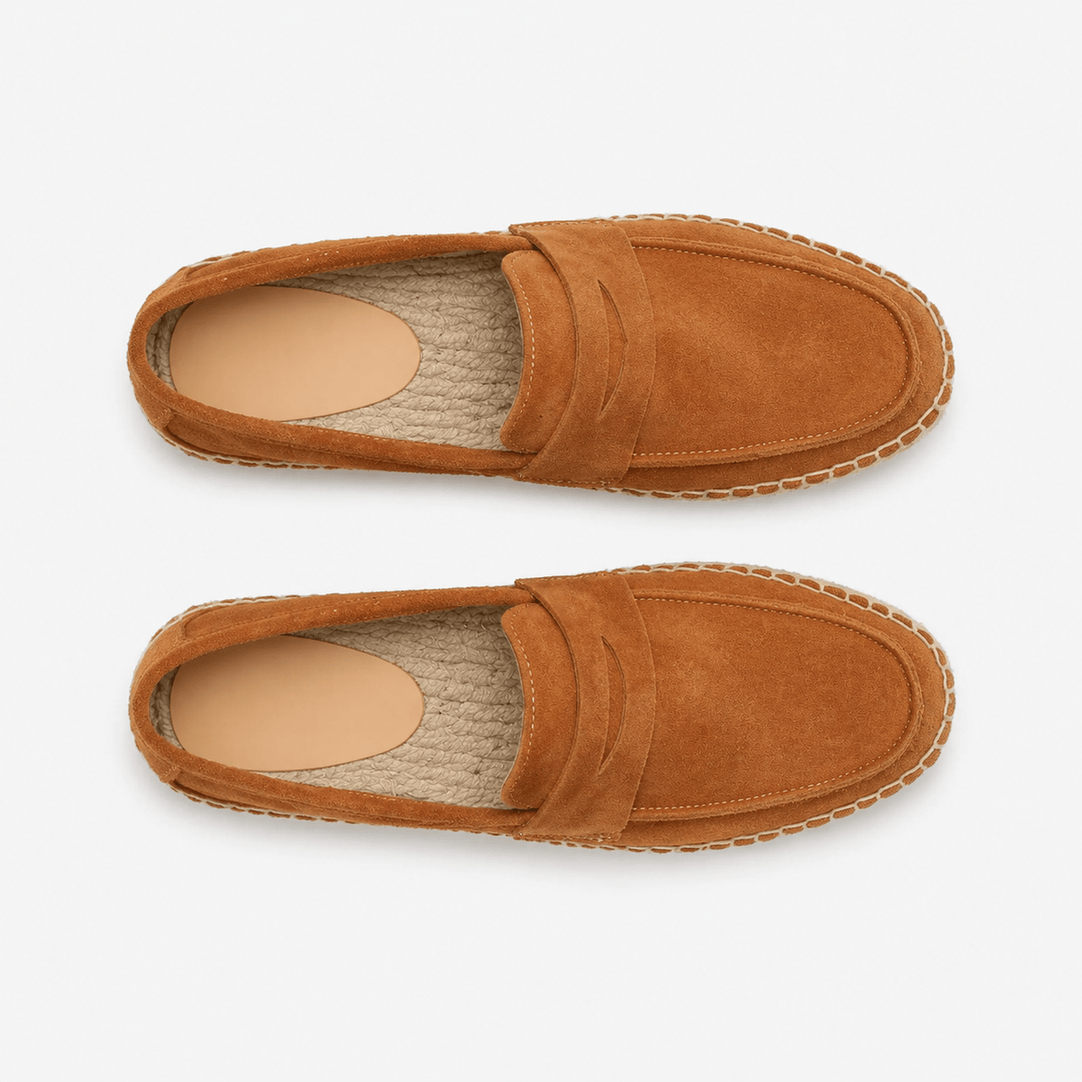 Comptoir du Mocassin Mocassins Espadrilles Homme Camel