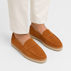 Comptoir du Mocassin Mocassins Espadrilles Homme Camel