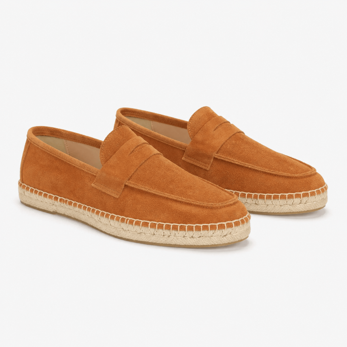 Comptoir du Mocassin Mocassins Espadrilles Homme Camel