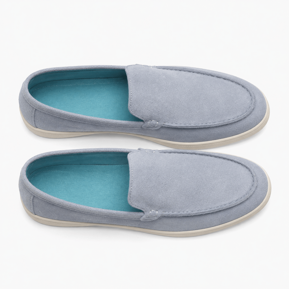 Comptoir du Mocassin Mocassins habillés Homme confortable Bleu