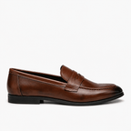 Comptoir du Mocassin Mocassins habillés homme en cuir marron