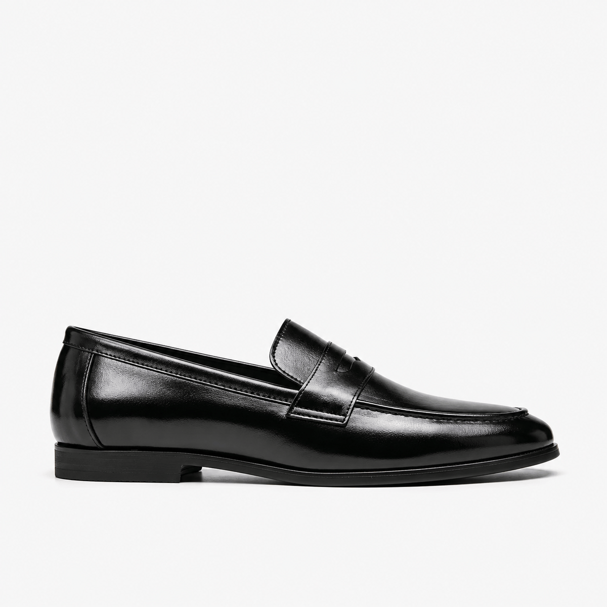 Comptoir du Mocassin Mocassins habillés homme en cuir noir