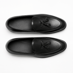 Comptoir du Mocassin Mocassins Habillés Homme Noir à Glands