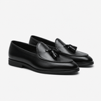 Comptoir du Mocassin Mocassins Habillés Homme Noir à Glands