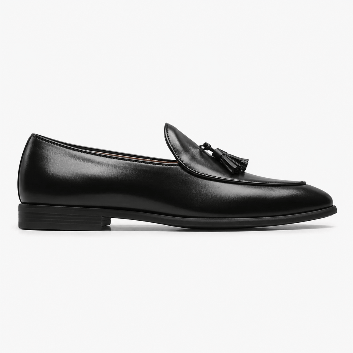 Comptoir du Mocassin Mocassins Habillés Homme Noir à Glands