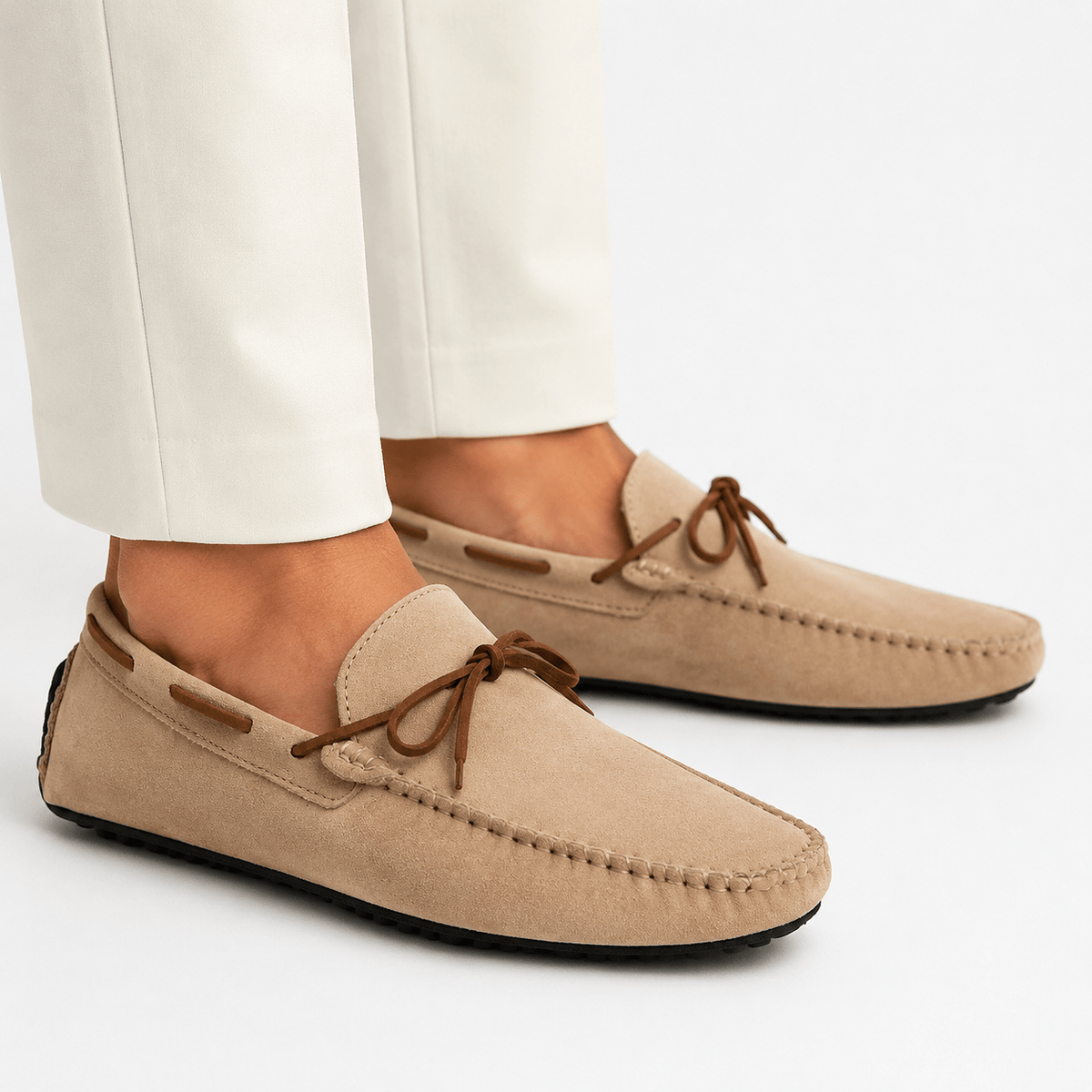 Comptoir du Mocassin Mocassins Homme Bateau Beige
