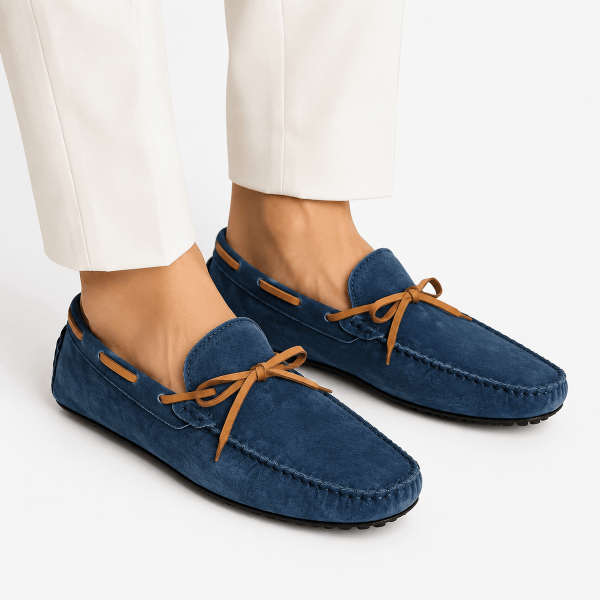 Comptoir du Mocassin Mocassins Homme Bateau Bleu