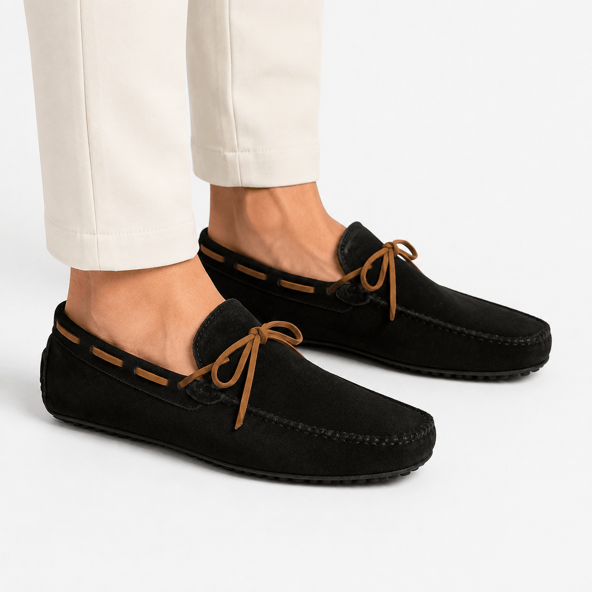 Comptoir du Mocassin Mocassins Homme Bateau Noir