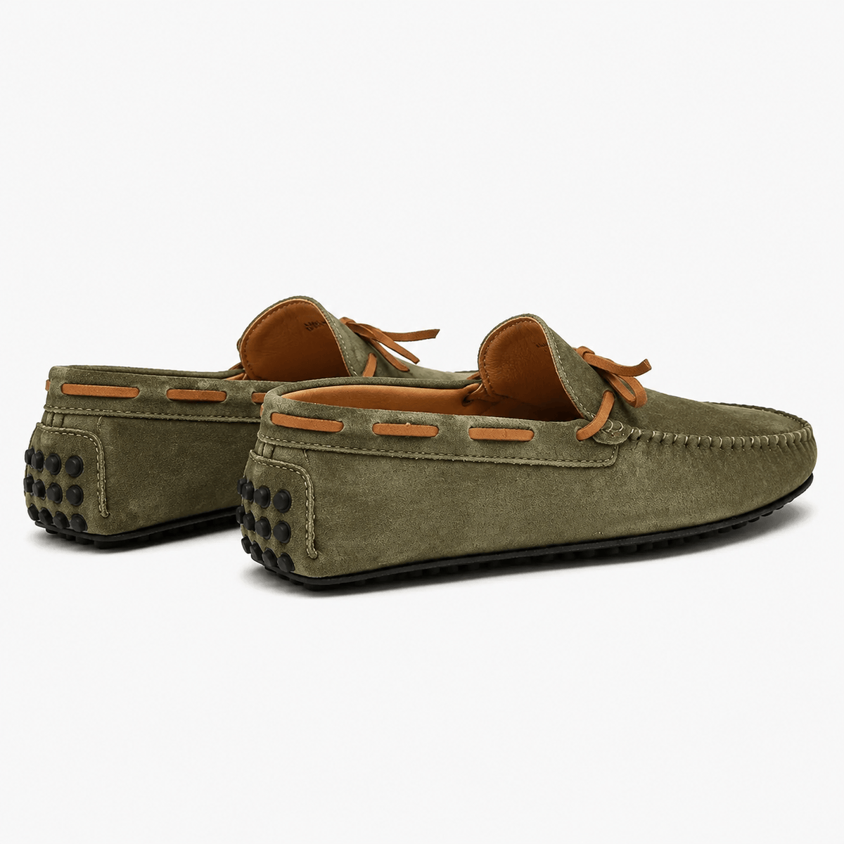 Comptoir du Mocassin Mocassins Homme Bateau Vert Kaki