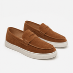 Comptoir du Mocassin Mocassins Homme Confortables Marron