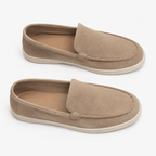Comptoir du Mocassin Mocassins homme Daim habillés beige