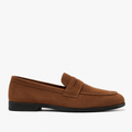 Comptoir du Mocassin Mocassins Homme en Suède Marron