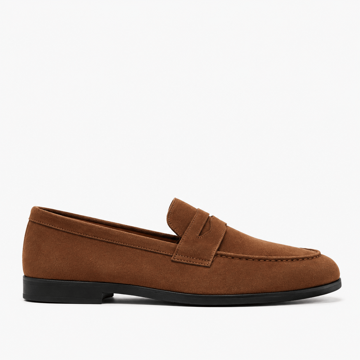 Comptoir du Mocassin Mocassins Homme en Suède Marron