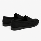 Comptoir du Mocassin Mocassins Homme en Suède Noir style preppy