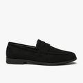 Comptoir du Mocassin Mocassins Homme en Suède Noir style preppy