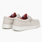 Comptoir du Mocassin Mocassins homme en tissu respirant beige