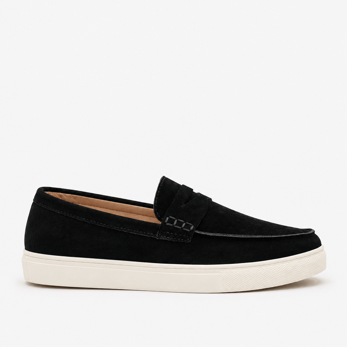 Comptoir du Mocassin Mocassins Homme Noir à Semelle Épaisse