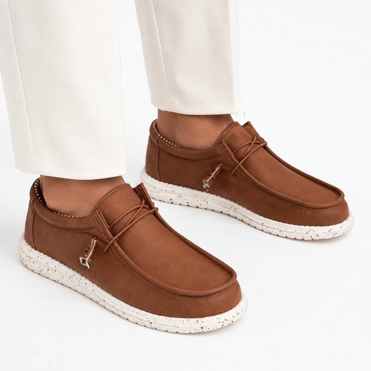 Comptoir du Mocassin Mocassins Homme souple Marron