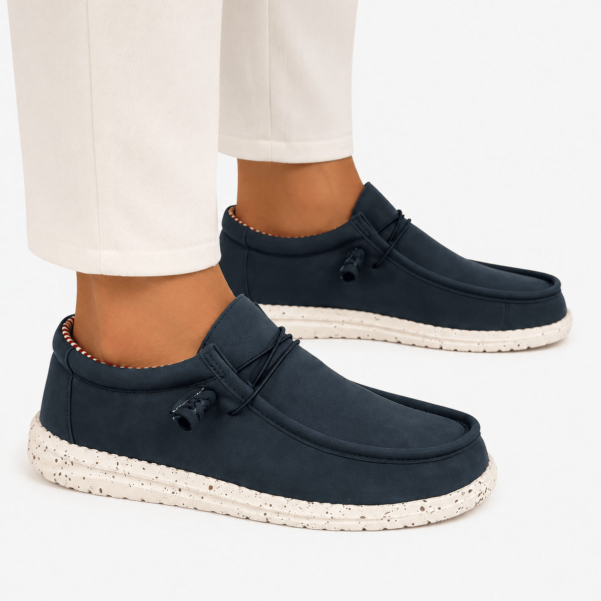 Comptoir du Mocassin Mocassins Homme Souples Bleu