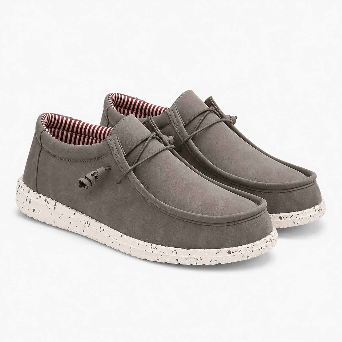 Comptoir du Mocassin Mocassins Homme Souples Gris