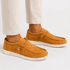 Comptoir du Mocassin Mocassins Homme Souples Orange