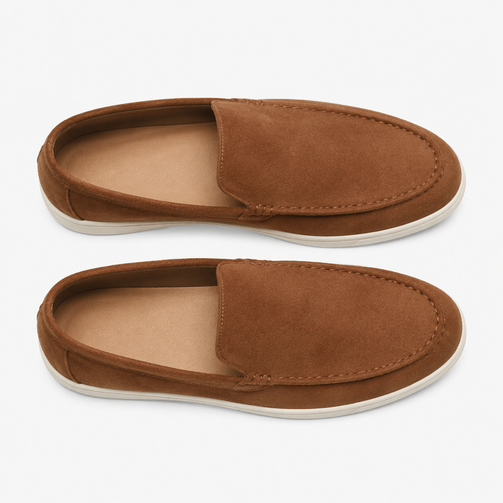 Comptoir du Mocassin Mocassins Homme Style Italien Marron