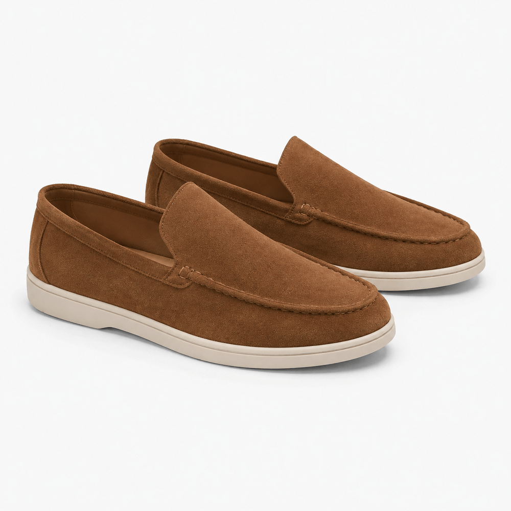 Comptoir du Mocassin Mocassins Homme Style Italien Marron