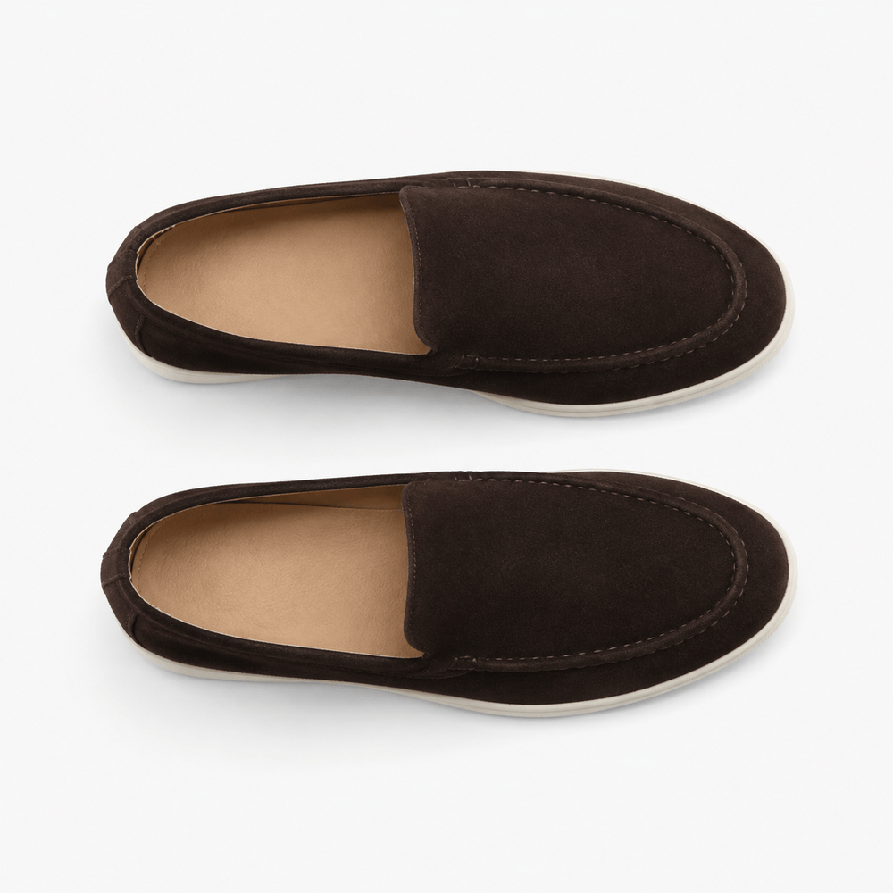 Comptoir du Mocassin Mocassins Homme Style Italien Marron