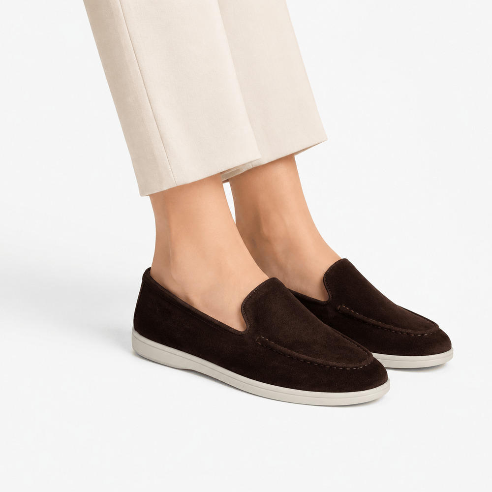 Comptoir du Mocassin Mocassins Homme Style Italien Marron