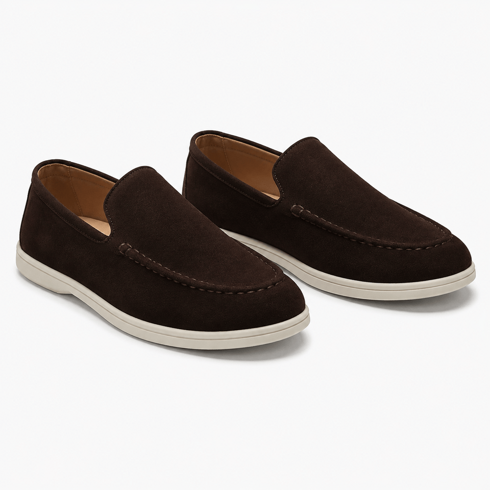 Comptoir du Mocassin Mocassins Homme Style Italien Marron